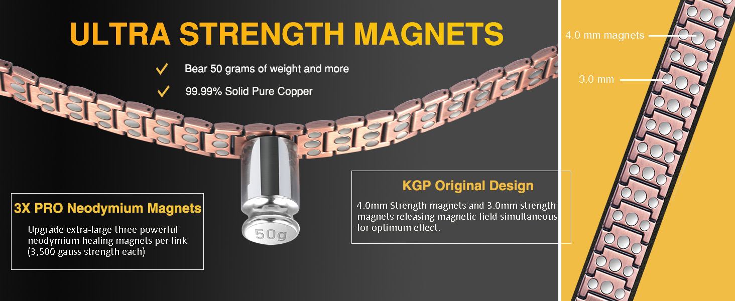 magnetic copper bracelet