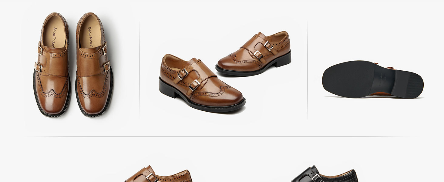 Women Monk Strap Shoes