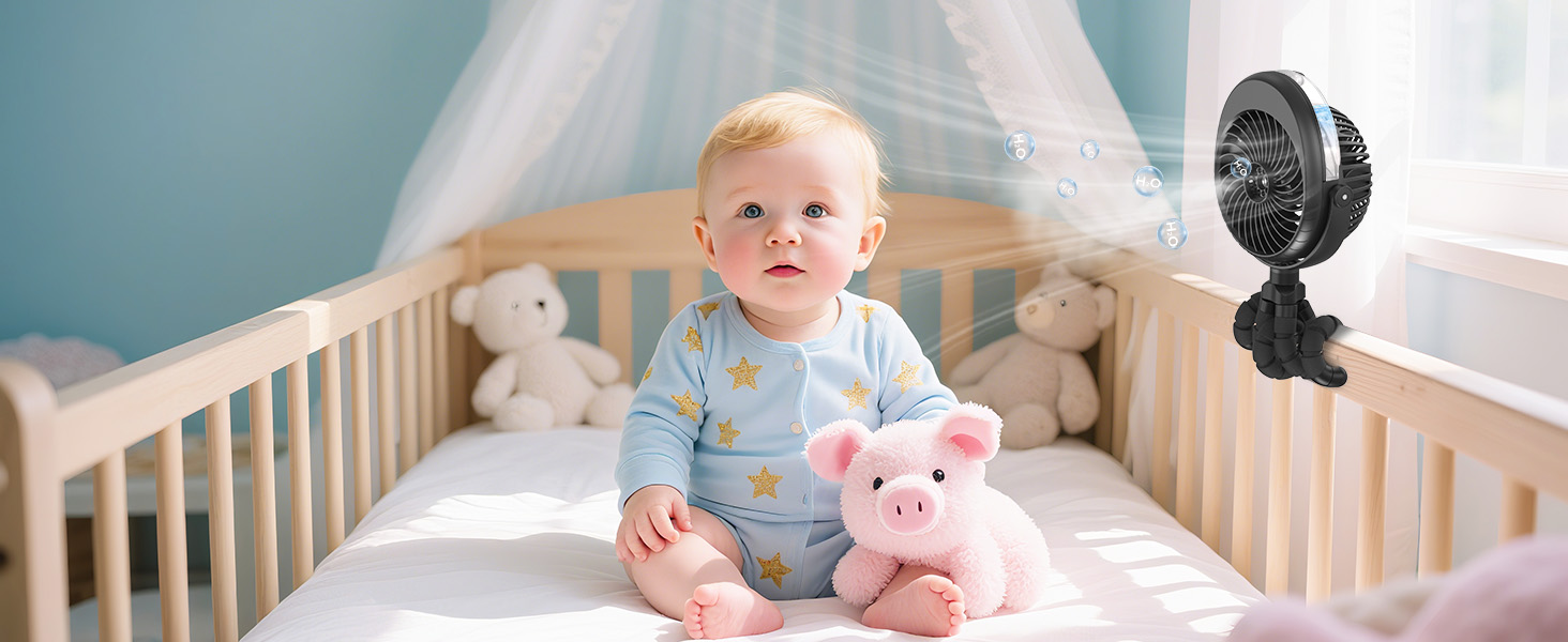 portable fan for stroller