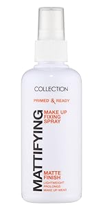 Collection Primed and Ready Mattifying Setting Spray