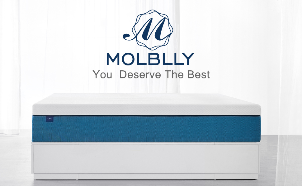 Molblly Twin Size Mattress,10 inch Gel Memory Foam Mattress with