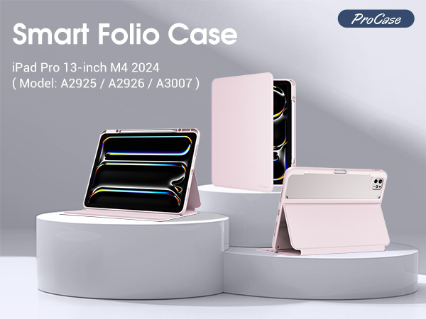 Amazon.com: ProCase for iPad Pro 13 Inch 2024 M4 Case with