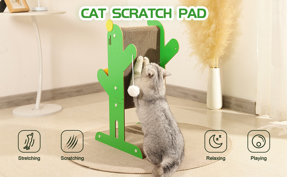 Marchul Cat Scratcher, Double Sided L Shaped Cat Scratch