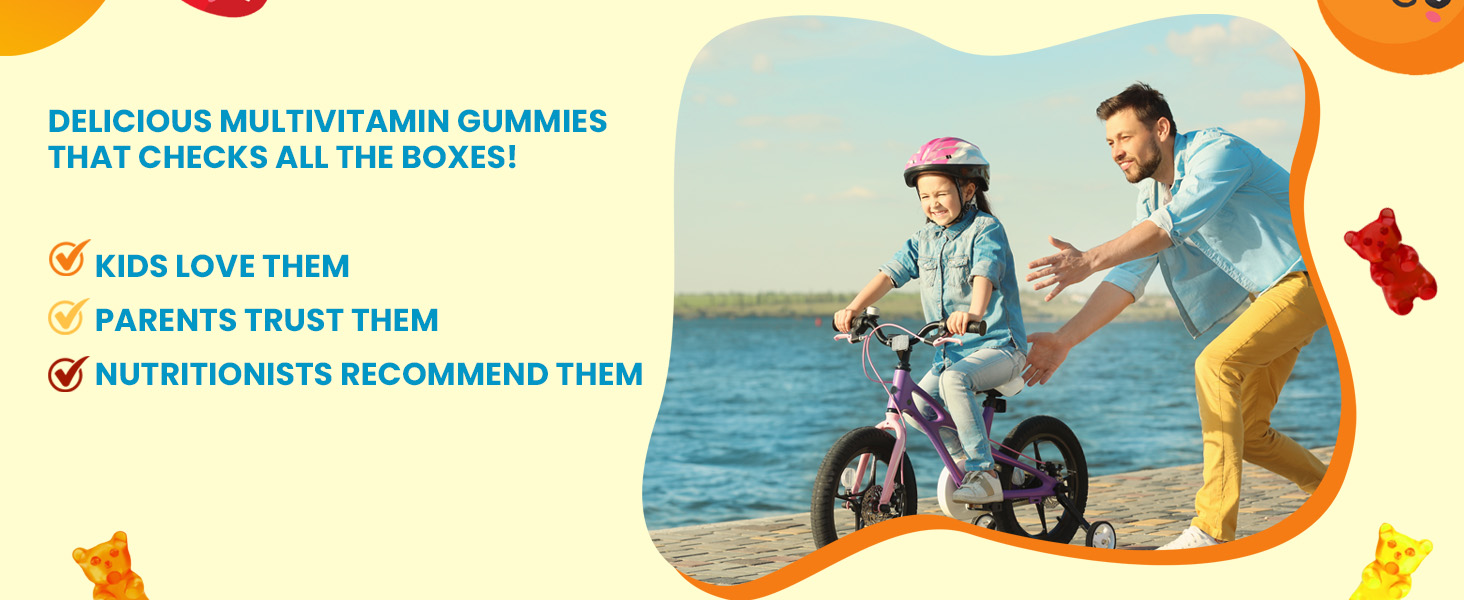 Carbamide Forte Multivitamin Gummine for children and adults € "60 gummies" Multivitamin Kids Gums