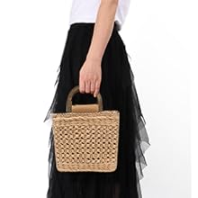 straw purse