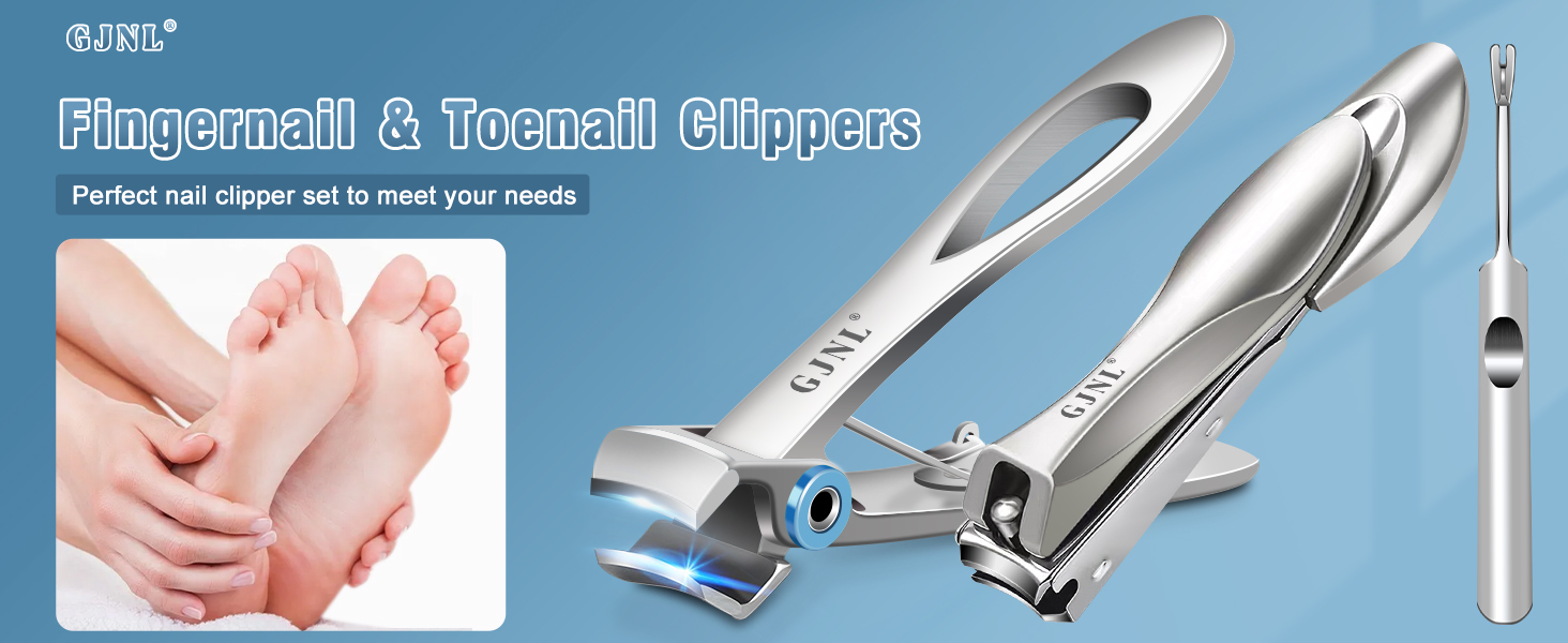 Nail Clippers for Men Thick Nails