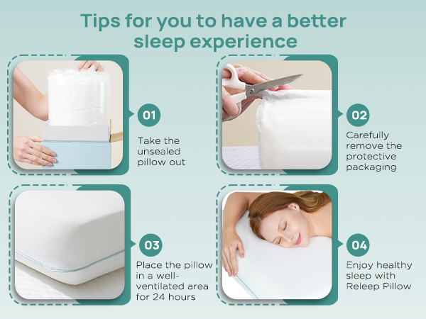 Ergonomic Pillow for Neck Pain Relief