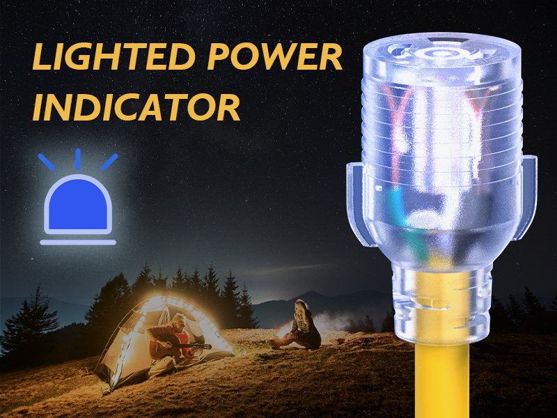 TOOLIOM 30 Amp Generator Extension Cord 40 Feet, 3Prong