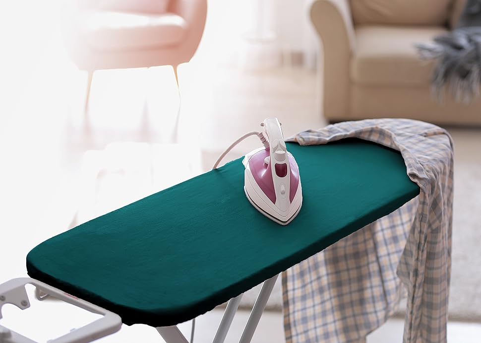 Encasa Ironing Board Covers (112 x 34 cm) Elastic Tightening with Thick