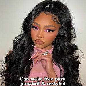 Part free & Ponytail & restyled