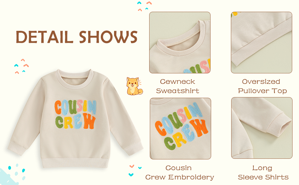 cousin crew shirts for kids