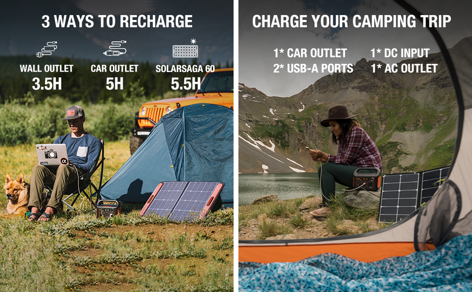 Jackery Portable Power Station Explorer 240, 240Wh Backup