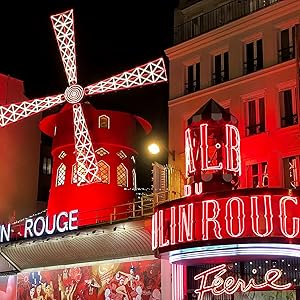 Moulin Rouge nightclub in Paris