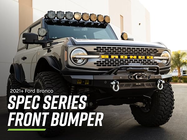 Amazon.com: DV8 Offroad Spec Series Front Bumper for the