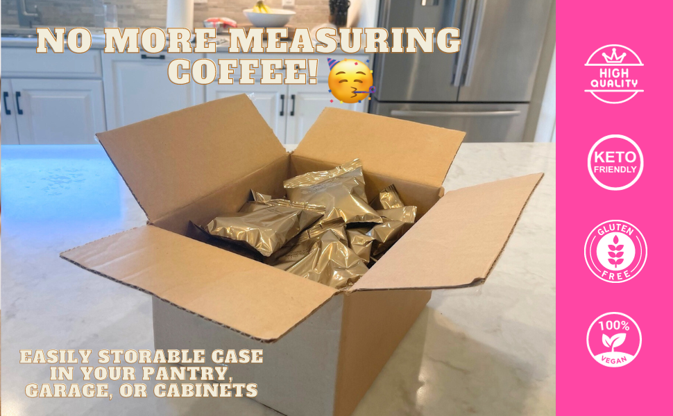 Coffee packets Coffee pouches