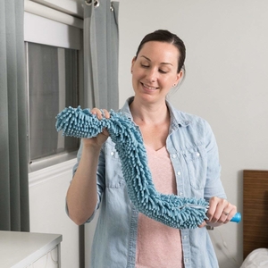 Microfibre Duster for Home Cleaning Floor, Wall and Ceiling Flexible Broom, SPN-RECPP