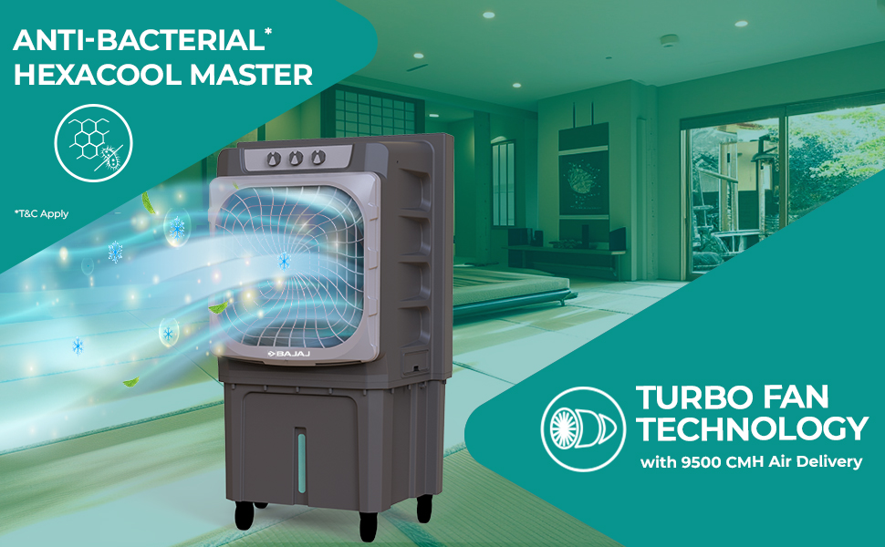 Air Coolers, Air Coolers for Home, Personal Air Coolers, Desert Coolers, Bajaj Air Coolers