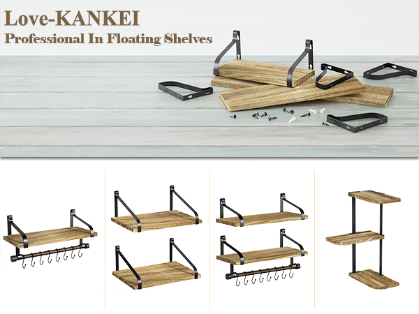 置物 love is strength Amazon.com: Love-KANKEI Floating Shelves Wall Mounted Set of