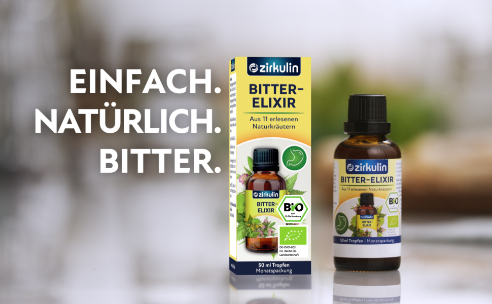 Zirkulin BitterElixir Bio Bittertropfen 50ml hochdosierte