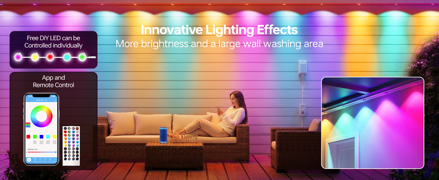 permanent outdoor lights