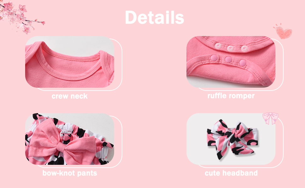infant baby girls romper