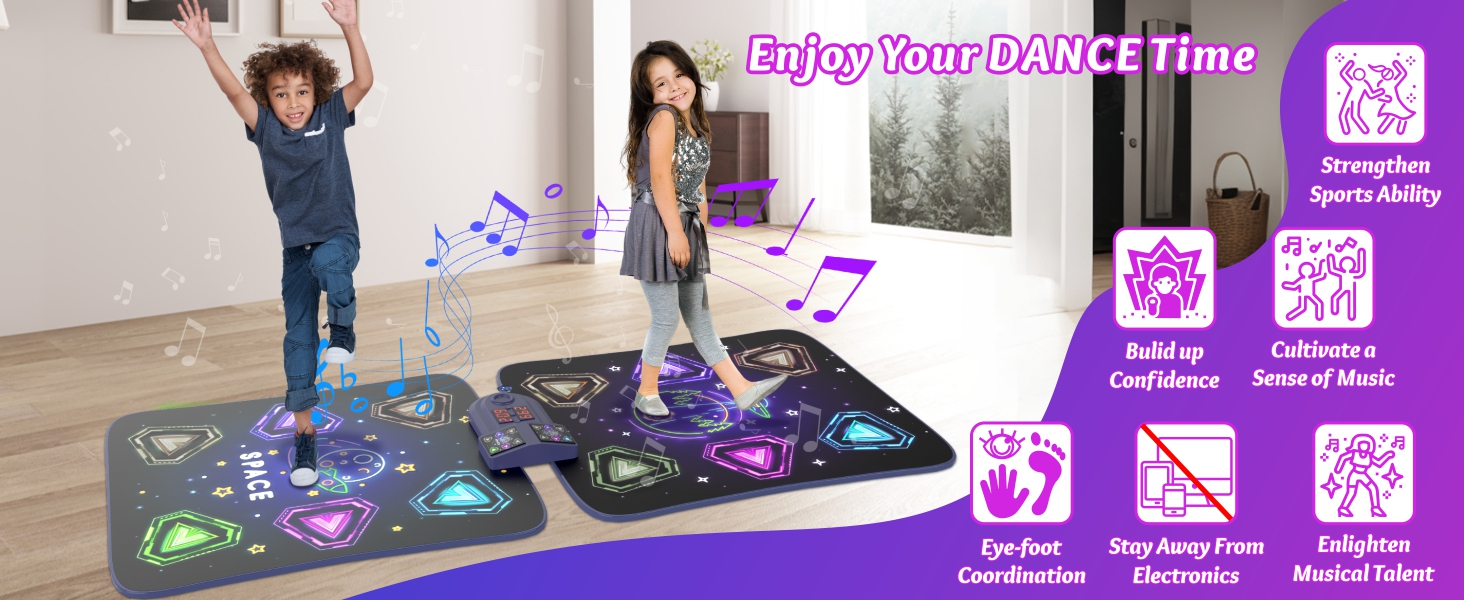Dance Mat Toys for 312 Year Old Girls Boys,Dance Mat for