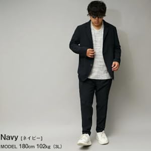 Amazon.co.jp: [サムディフ] 上下セット カジュアルスーツ