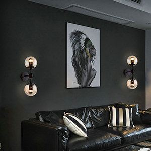 Black Wall lamp