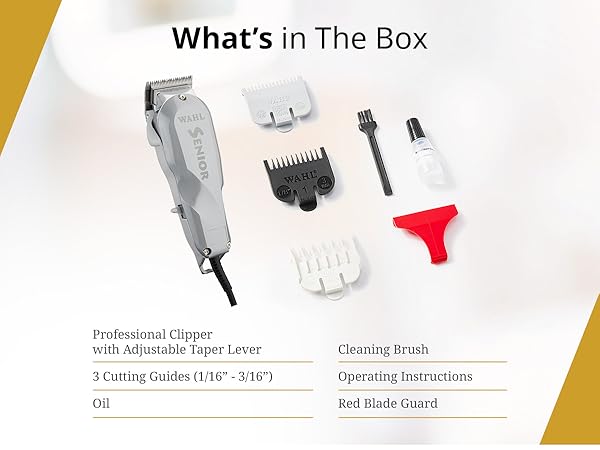 脱毛・除毛 WAHL SENIOR Amazon.com: Wahl Professional Reflections Senior Clipper
