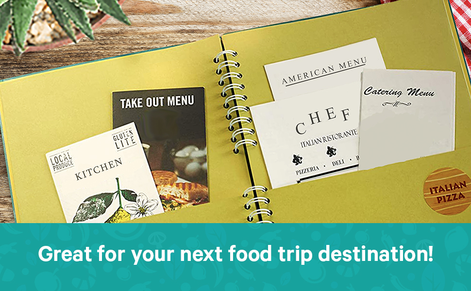 Meadowsweet Kitchens Takeout Menu Holder Organizer