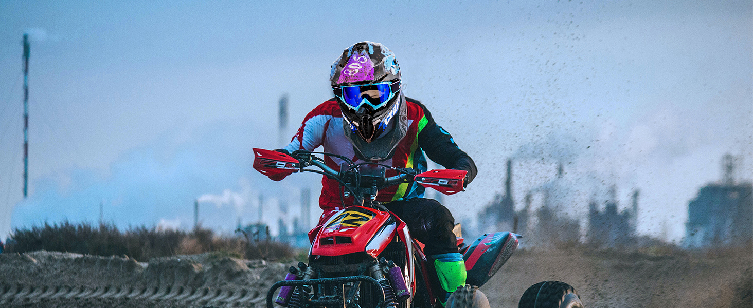 Motorcycle Dirt Mountain Bike Motocross Atv Helmets Adult Full Face DOT UTX BMX MX Unisex Men Women