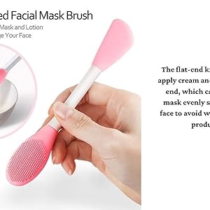 Silicon face brush