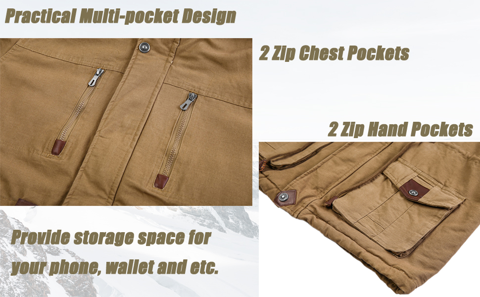 warme fleece jas