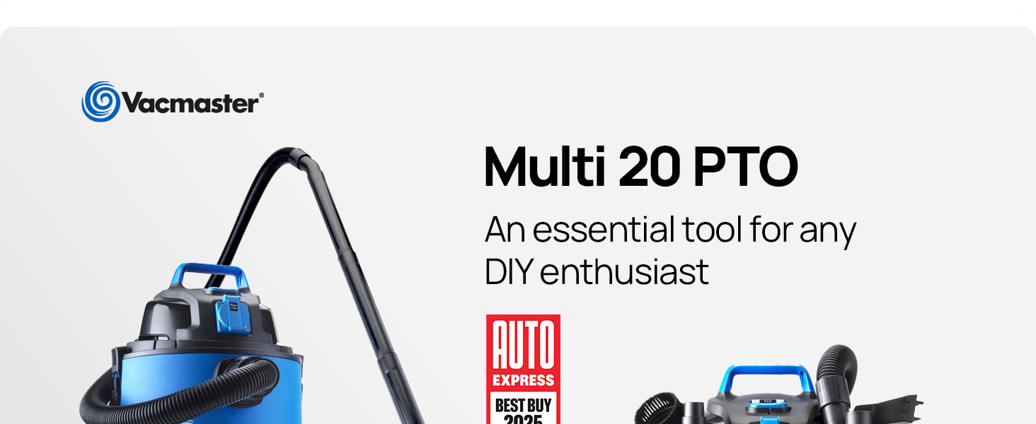 Text reads 'PRIXTON Multi 20 PTO' and 'DIY enthusiast'. Marketing banner showing drone and controller imagery against sky background.