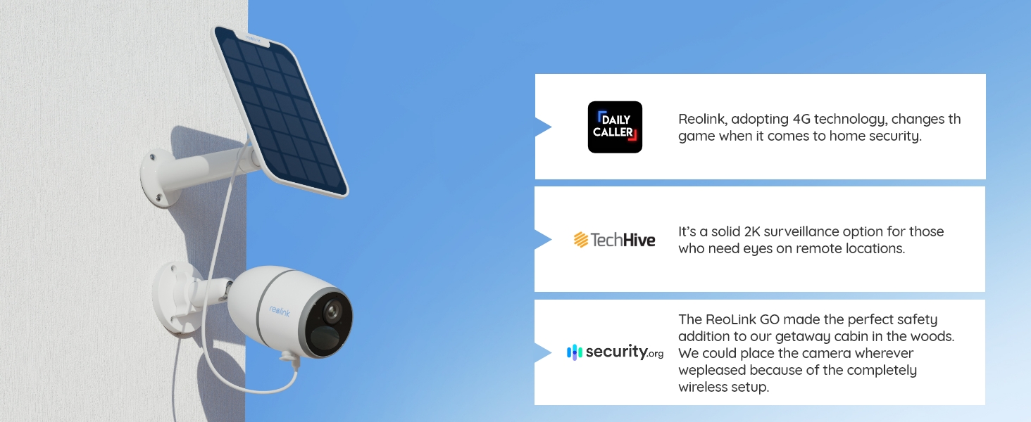 We could place the camera wherever we pleased because of the completely wireless setup