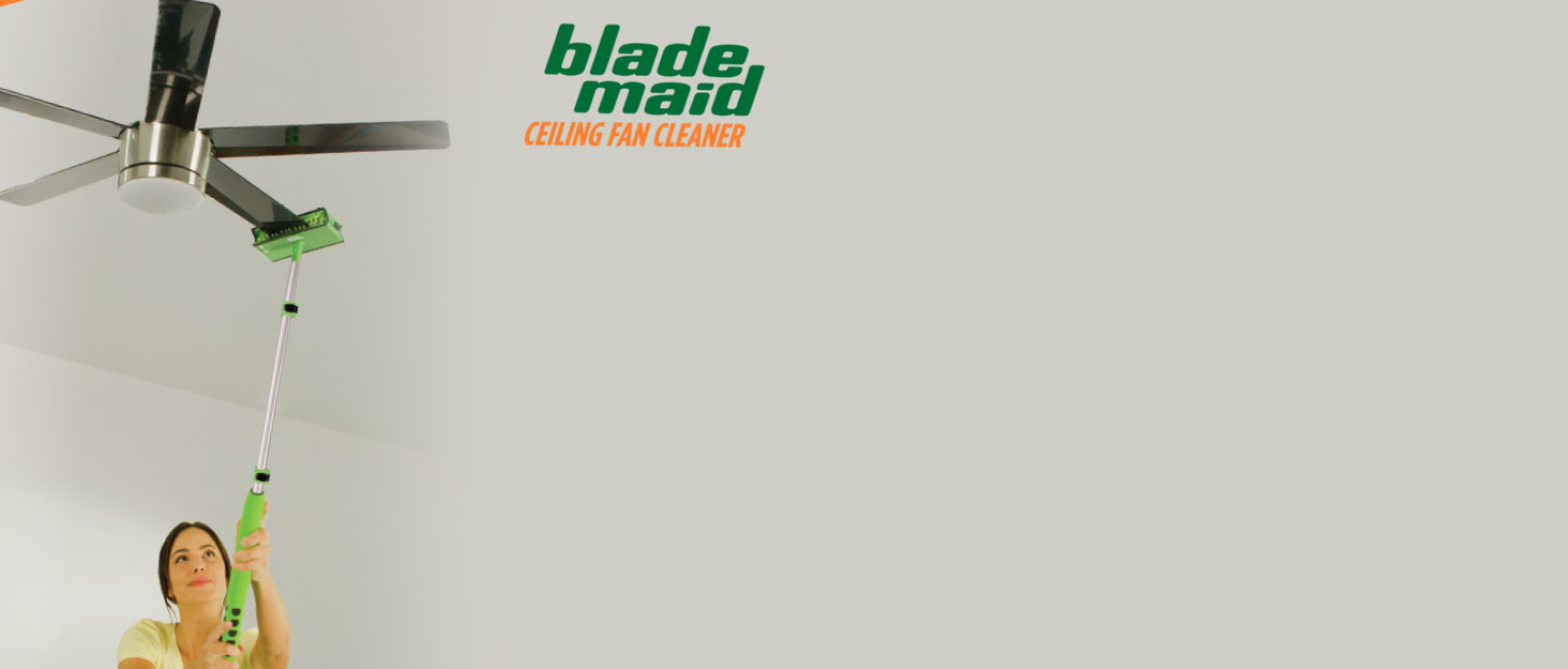 Blade Maid Deluxe Ceiling Fan Cleaner Cleaning Tool with 6