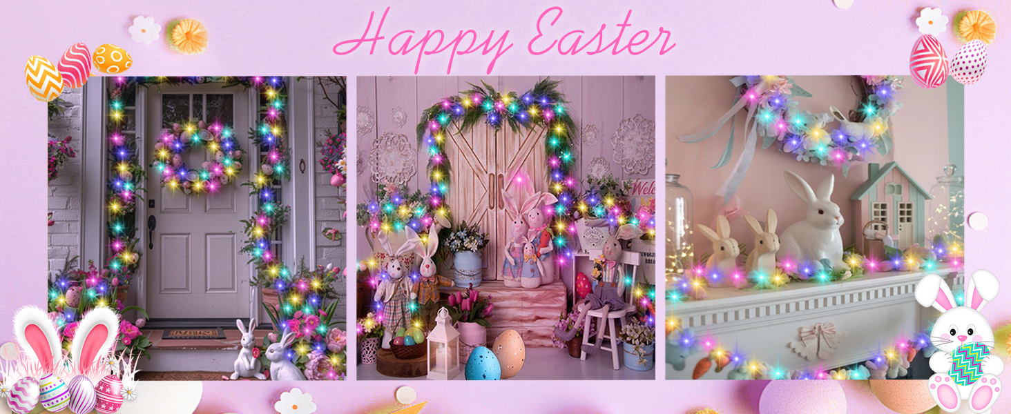 Smart Fairy Lights for Easter