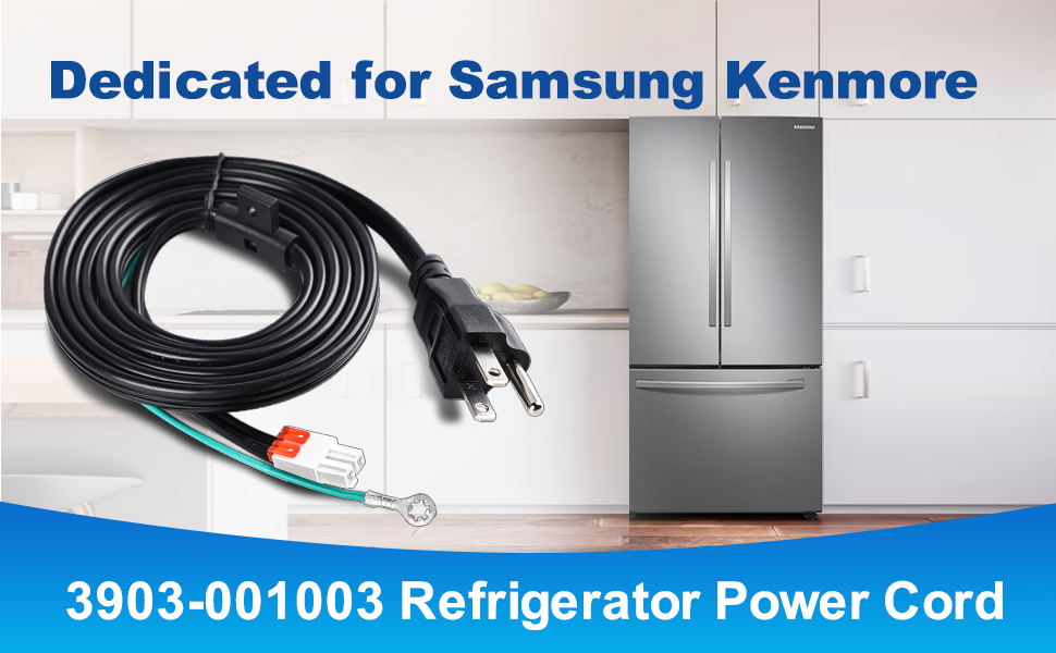 [Upgraded 8FT] 3903000796 3903000519 Refrigerator Power