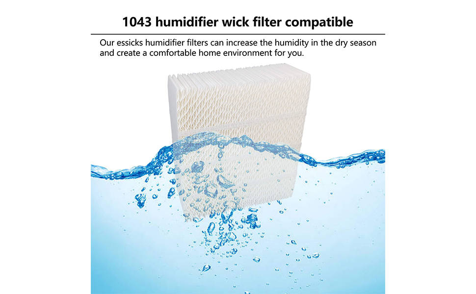 Wulankd 1 Pieces 1043 Humidifier Super Wick Filter