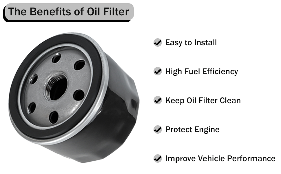 490650721 Oil Filter Compatiable with Kawasaki FR730V