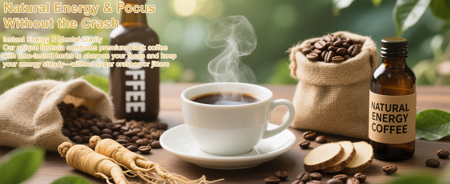 Natural Energy & Focus Without the Crash