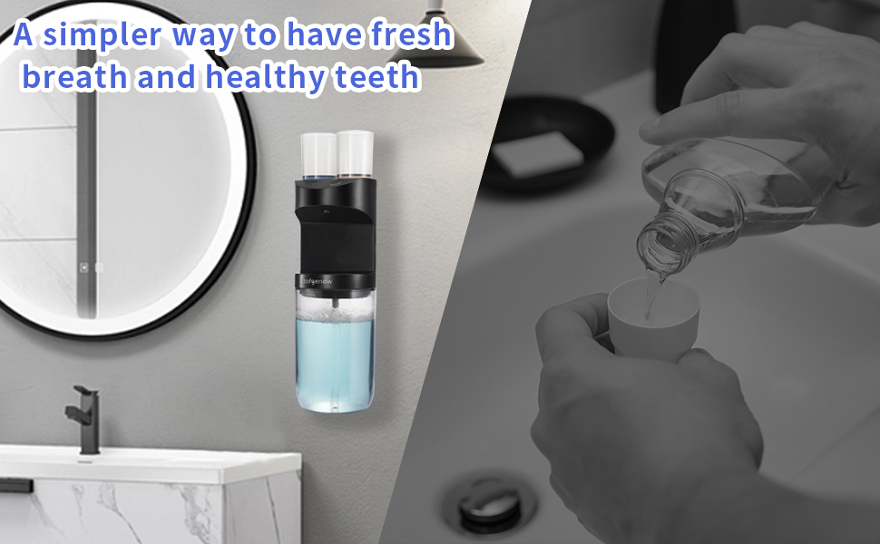 Automatic Mouthwash Dispenser for Bathroom,Bathroom