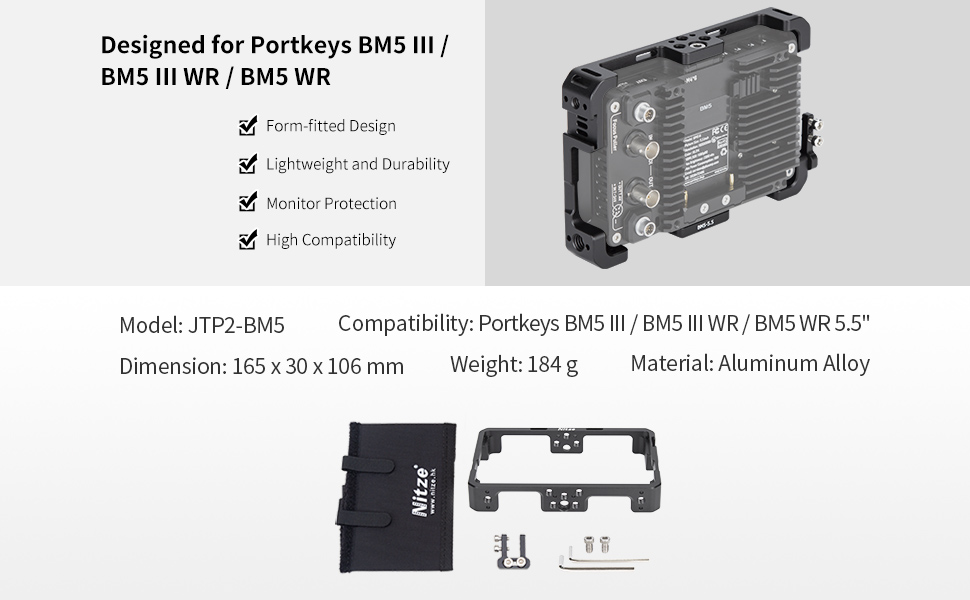 Cage for PortKeys BM5 III / BM5 III WR / BM5 WR