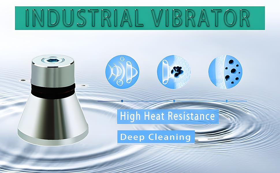 Ultrasonic Cleaner SupRUCCI 10L High Power 240w Ultrasonic Parts Cleaner with Heater Timer for