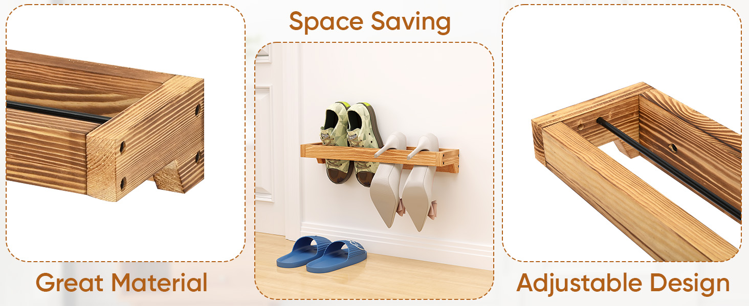 wall hanging shoe holder