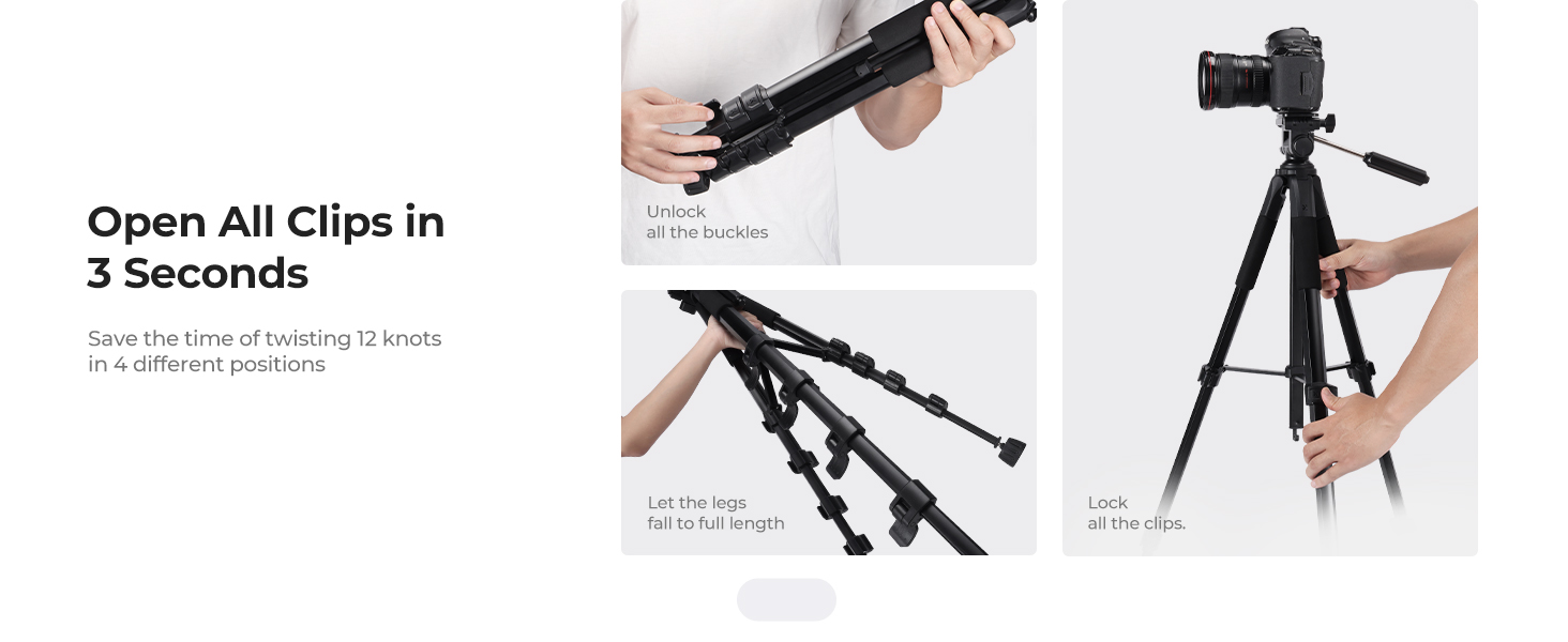 K&F Concept Compact Tripod