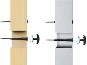 invisible cable railing kit
