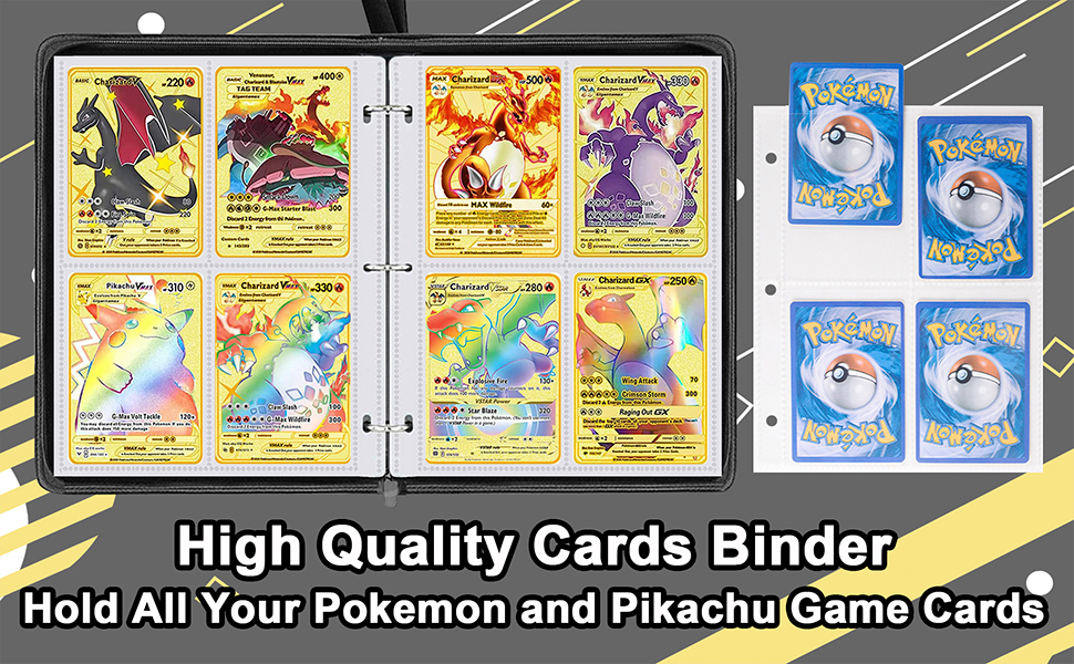 card binders for pokemon cards