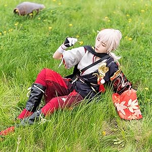 Amazon.co.jp: NoryNick 原神 ウィッグ コスプレ 月海亭の秘書