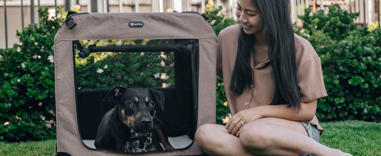 Folding Dog Crate